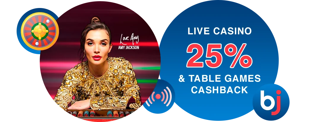 Live Casino and Table Games Cashback - Baji Bangladesh