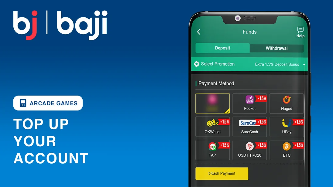 Top up Baji Bangladesh Account